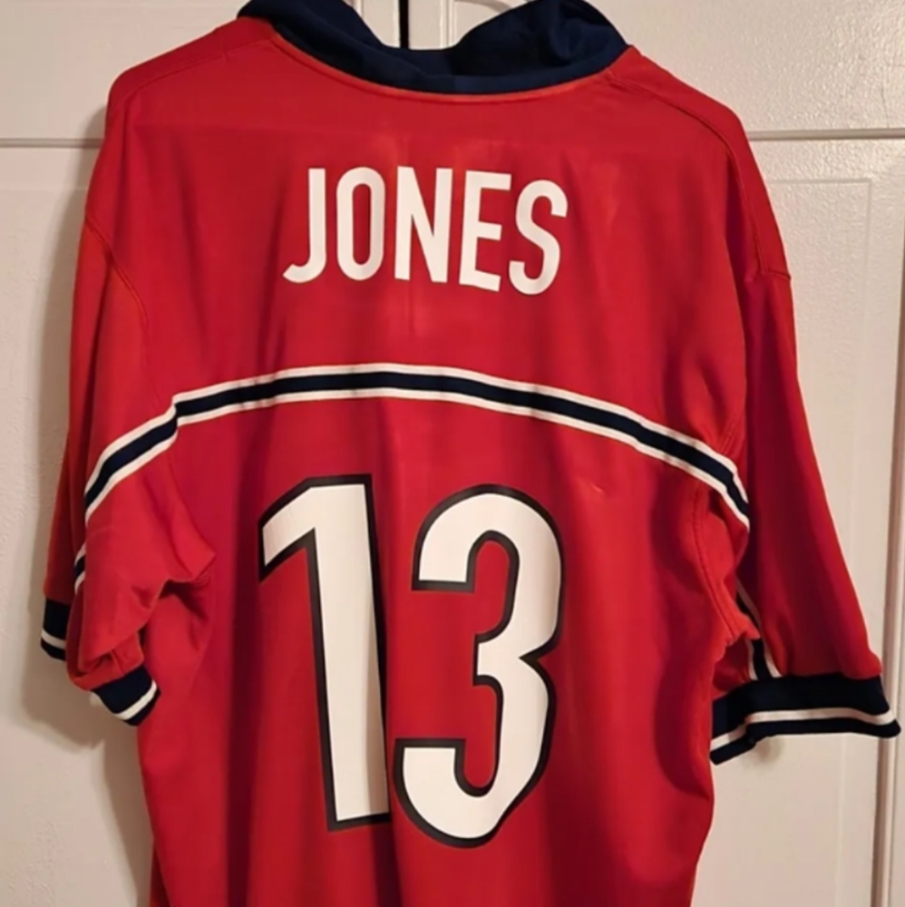 COBI JONES USA SOCCER USMNT 1998 WORLD CUP RARE VINTAGE JERSEY Size XL